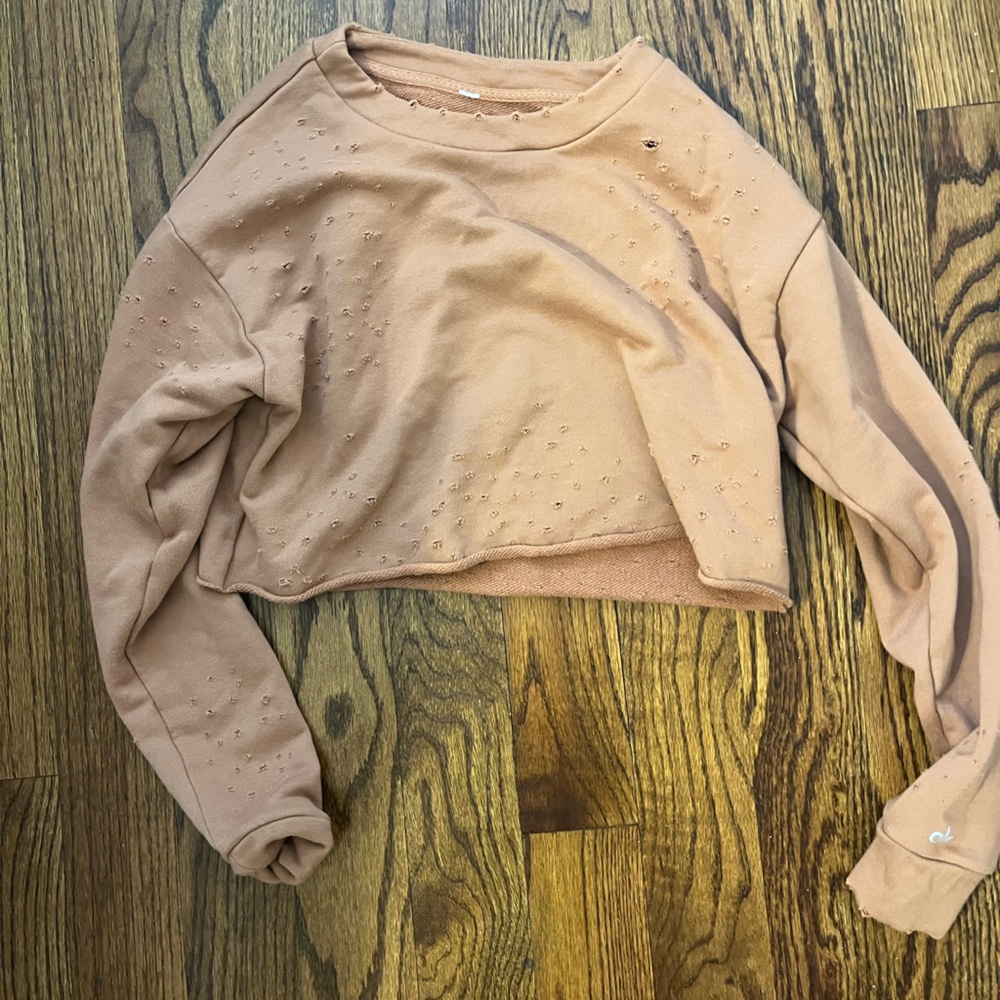 Alo cropped crewneck